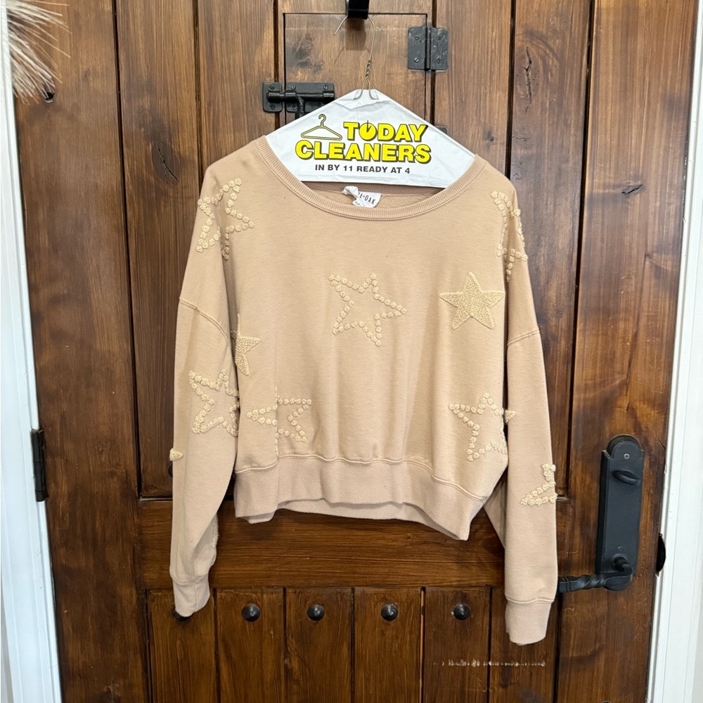 Olive & Oak Beige Sweatshirt